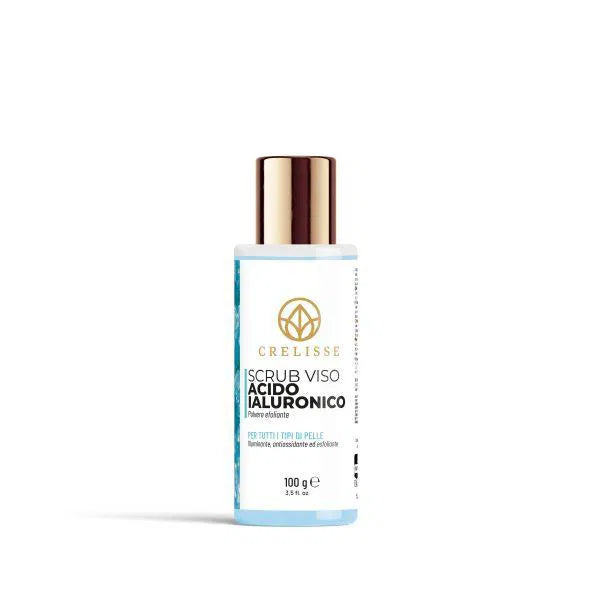 SCRUB VISO ACIDO IALURONICO IN POLVERE